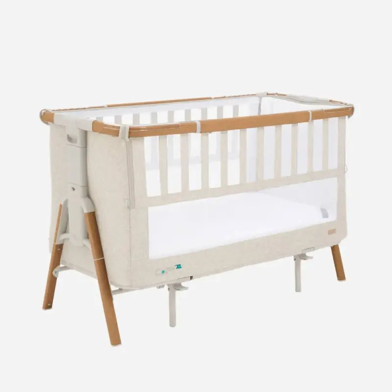 Tutti Bambini CoZee XL - Complete Birth to 4+ Years Package - Scandinavian Walnut/Ecru