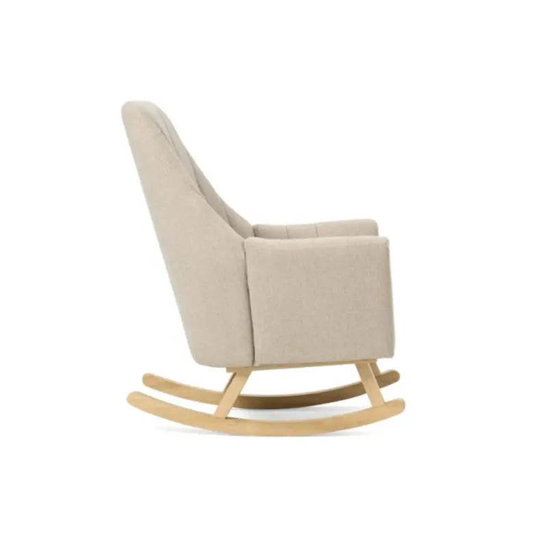 Tutti Bambini Jonah Rocking Chair and Footstool Set - Stone