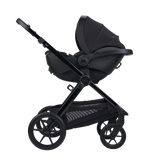 Bababing Raffi MKII 16 Piece Travel System and Home Bundle Inc 360 Car Seat + Isofix Base - Minky