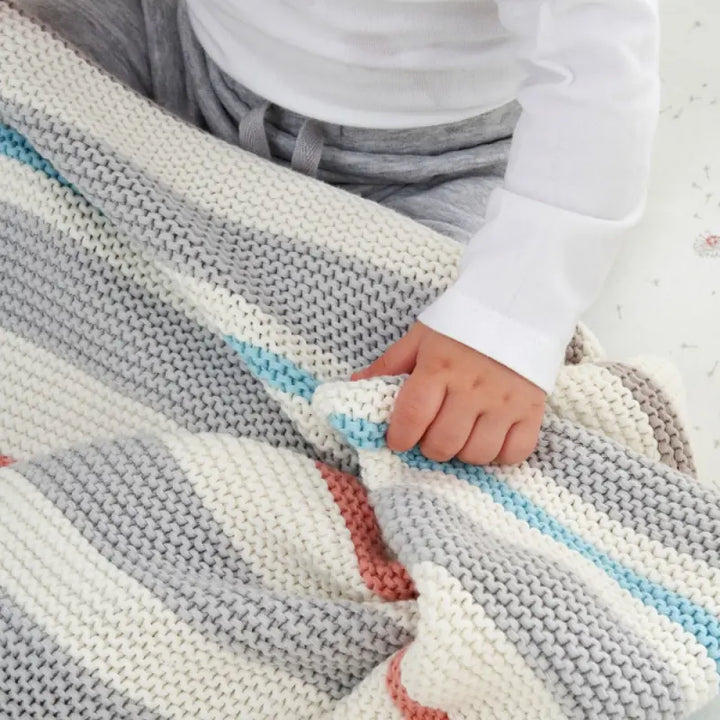 Tutti Bambini Cocoon Chunky Knitted Baby Blanket