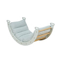 Tutti Bambini Scala Montessori Pikler Play Arch & Cushion - Sea Mist
