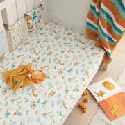 Tutti Bambini Pack of 2 Run Wild Cot Bed Fitted Sheets