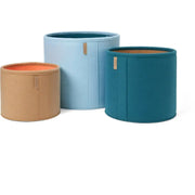 Tutti Bambini Pack of 3 Our Planet Felt Nursery Storage Baskets