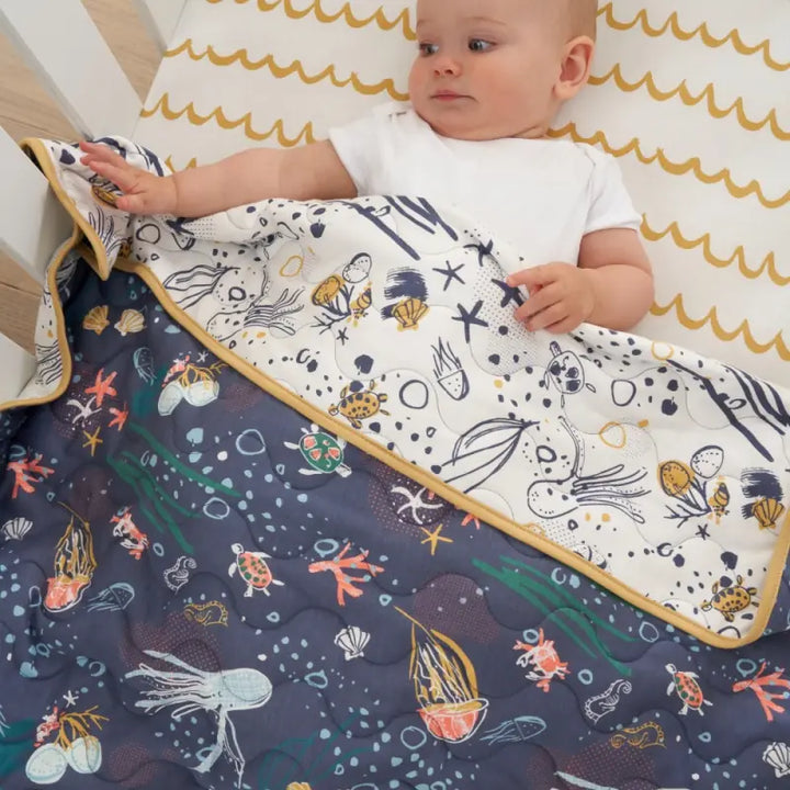 Tutti Bambini Our Planet Cot/Cot Bed Coverlet