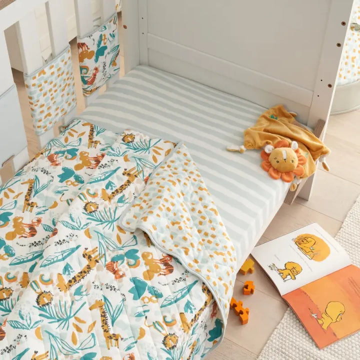 Tutti Bambini Run Wild Cot/Cot Bed Coverlet