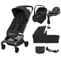 Maxi-Cosi Fame Cabin Zero G Coral Slide Pro Travel System Bundle - Onyx Black
