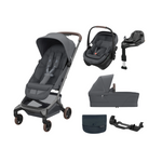 Maxi-Cosi Fame Cabin Zero G Coral Slide Pro Travel System Bundle - Moon Graphite