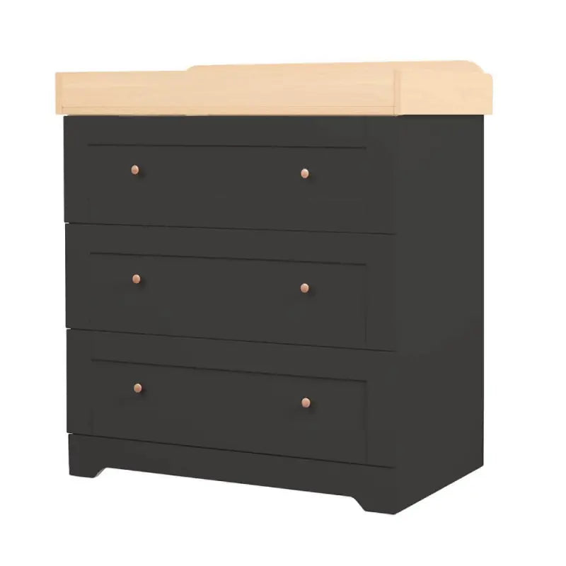 Tutti Bambini Rio 2 Piece Nursery Room Set – Slate Grey/Oak