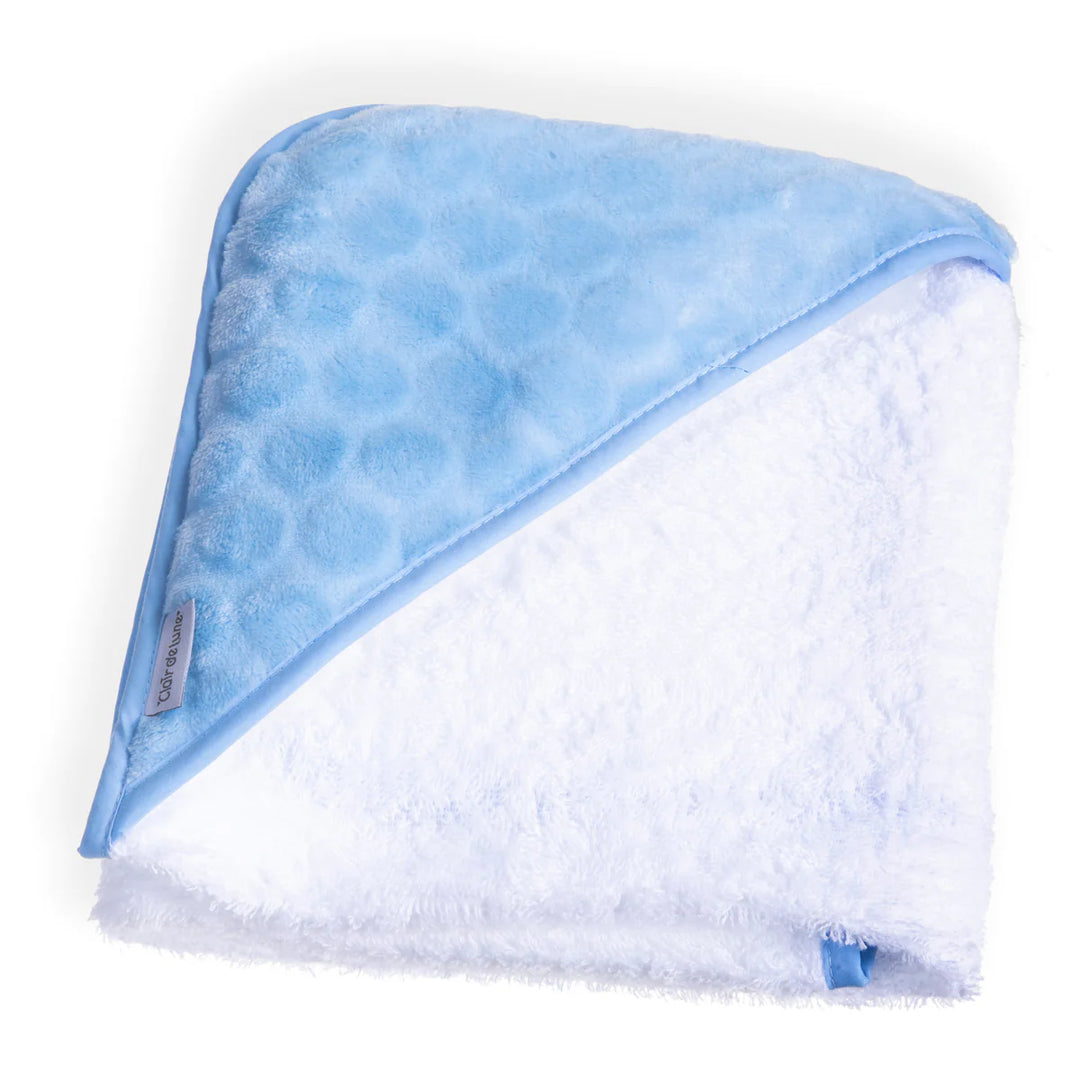 Clair De Lune Marshmallow Hooded Towel - Blue