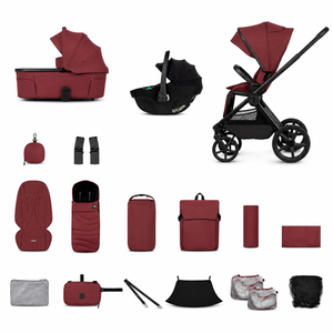 Hunter x Venicci Special Edition Upline3 3in1 Travel System Bundle - Red