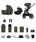 Hunter x Venicci Special Edition Upline3 3in1 Travel System Bundle - Dark Olive