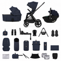 Hunter x Venicci Special Edition Upline3 4in1 Plus, Ultimate Travel System Bundle - Navy