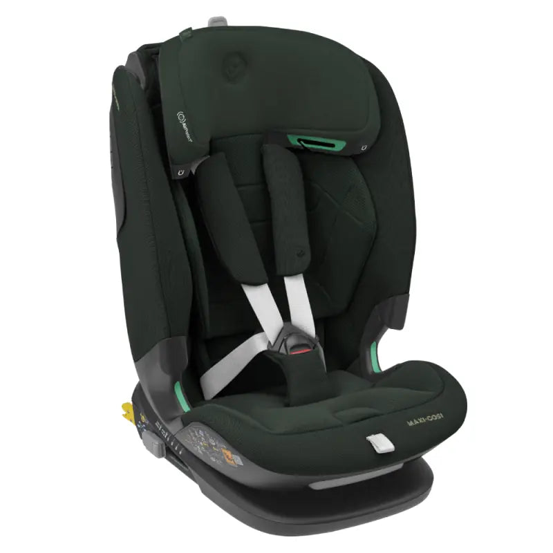 Maxi Cosi Titan Pro i-Size Group 1/2/3 Car Seat-Authentic Green