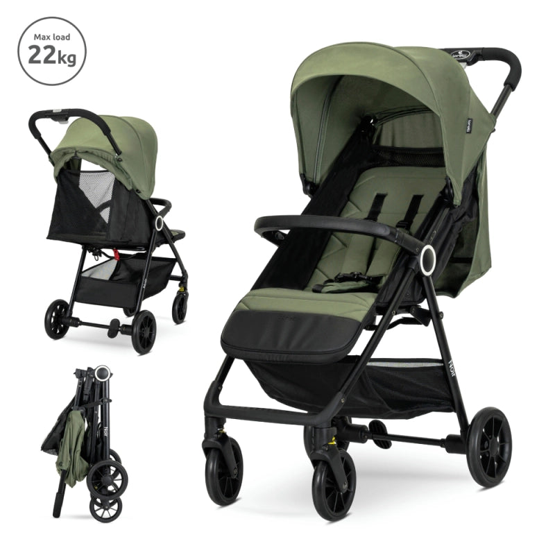 Lorelli Noir Lightweight Compact Stroller - Green