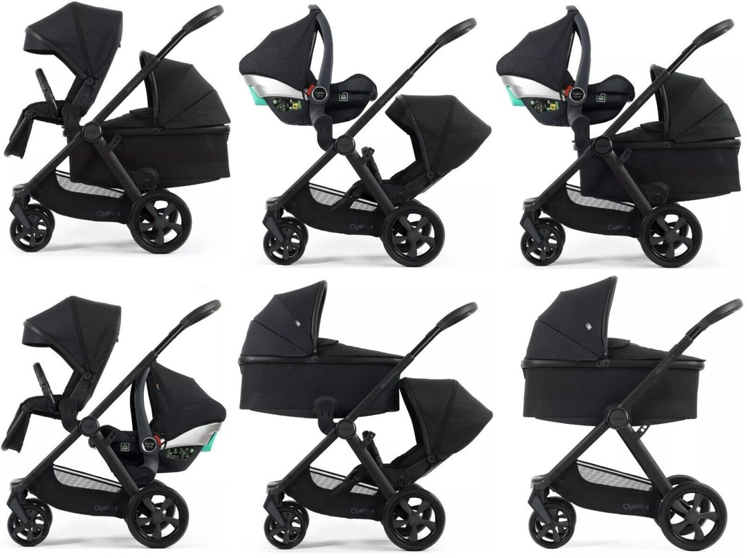 Oyster4 Tandem Stroller - Buttermilk