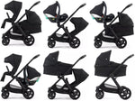 Oyster4 Tandem Stroller - Stone