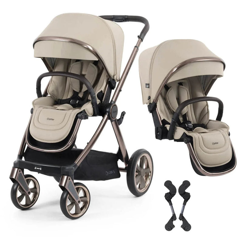Oyster4 Tandem Stroller - Buttermilk