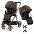 Oyster4 Tandem Stroller - Chocolate Velvet