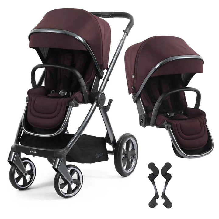 Oyster4 Tandem Stroller - Mulberry