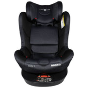 Cozy N Safe Comet Group 0+/1/2/3 360° Rotation Car Seat - Black/Grey