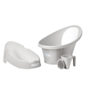Shnuggle Newborn Support and Baby Bath Bundle - Taupe