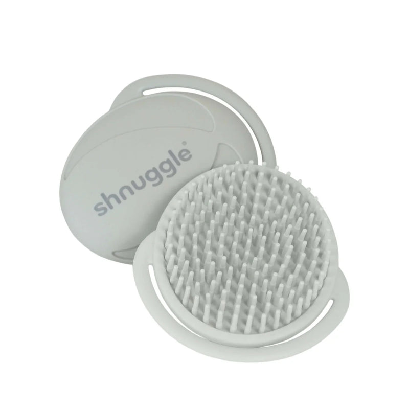 Shnuggle Newborn Support and Baby Bath Bundle - White/Grey