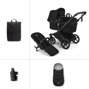 Bugaboo Donkey 6 Single Essentials Bundle - Heritage Black