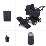 Bugaboo Donkey 6 Single Essentials Bundle - Deep Indigo