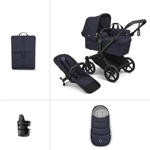 Bugaboo Donkey 6 Single Essentials Bundle - Deep Indigo
