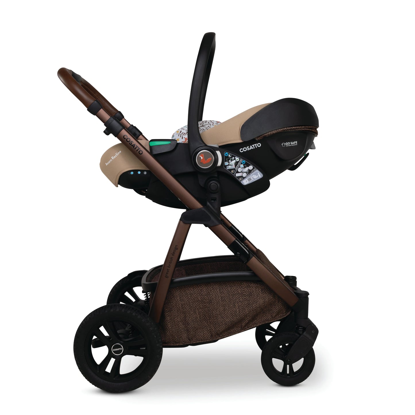 Cosatto Wow 3 All Stage Family Rotate & Recline 2 Base Bundle - Foxford Hall
