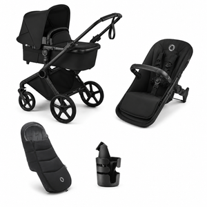 Bugaboo Cub Essential Stroller Bundle - Heritage Black