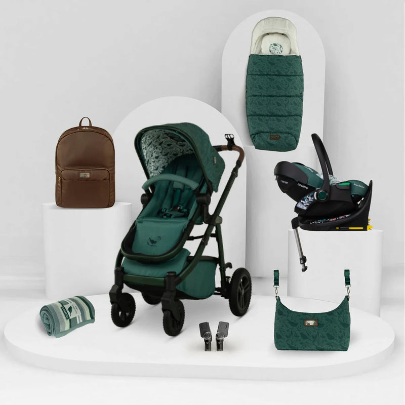 Cosatto Wow 3 Special Edition Rotate & Recline Essentials Bundle - Wildwood