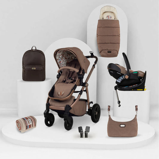 Cosatto Wow 3 Special Edition Rotate & Recline Essentials Bundle - Tiger Tale