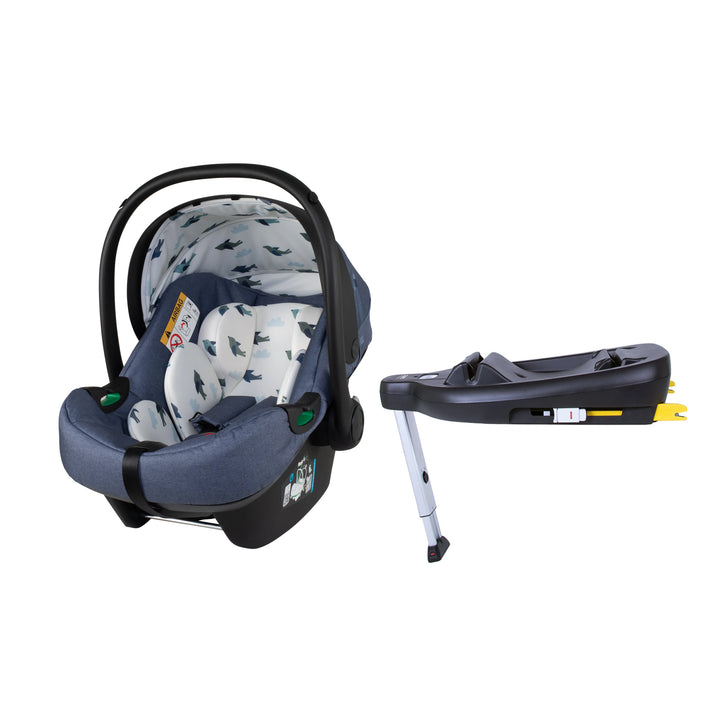 Cosatto Tote i-Size Car Seat and Base Bundle - Skylark
