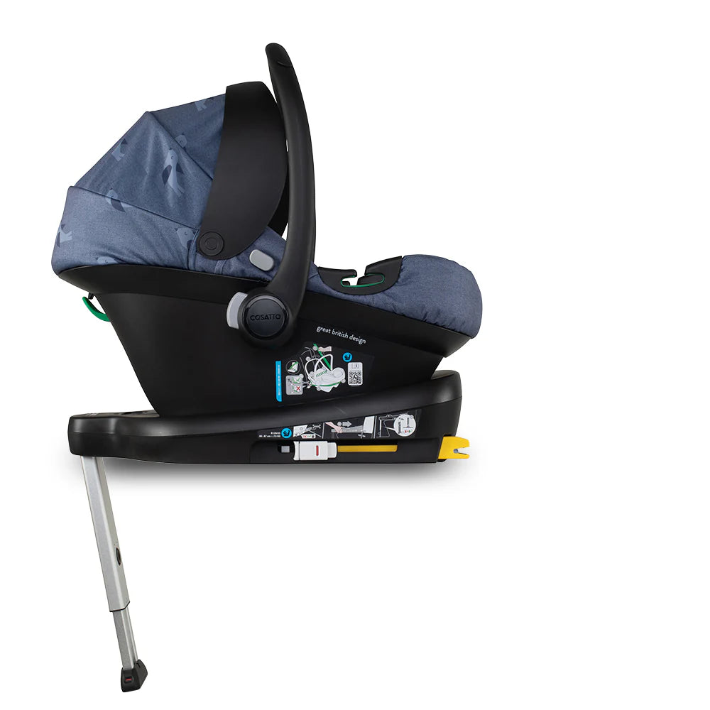 Cosatto Tote i-Size Car Seat and Base Bundle - Skylark