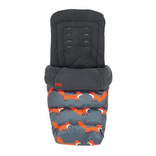 Cosatto Footmuff - Charcoal Mister Fox