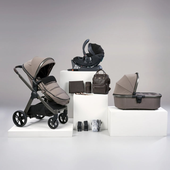 BabaBing Raffi 11 Piece Travel System Bundle - Minky