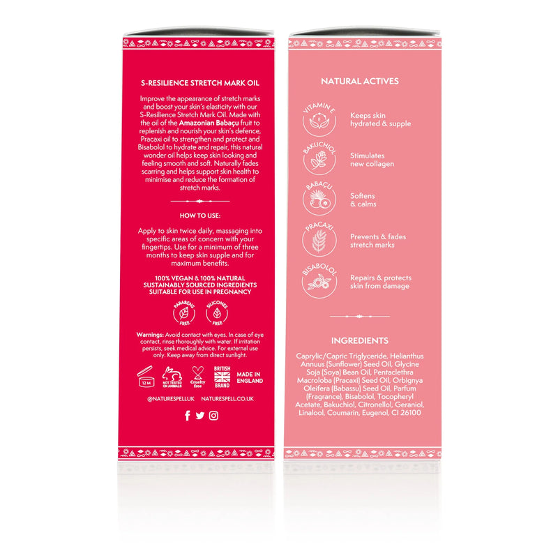 Nature Spell S-Resilience Stretch Marks Oil