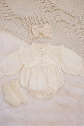 Nunubebe Celine Romper Bundle Inc Accessories - 3-6m