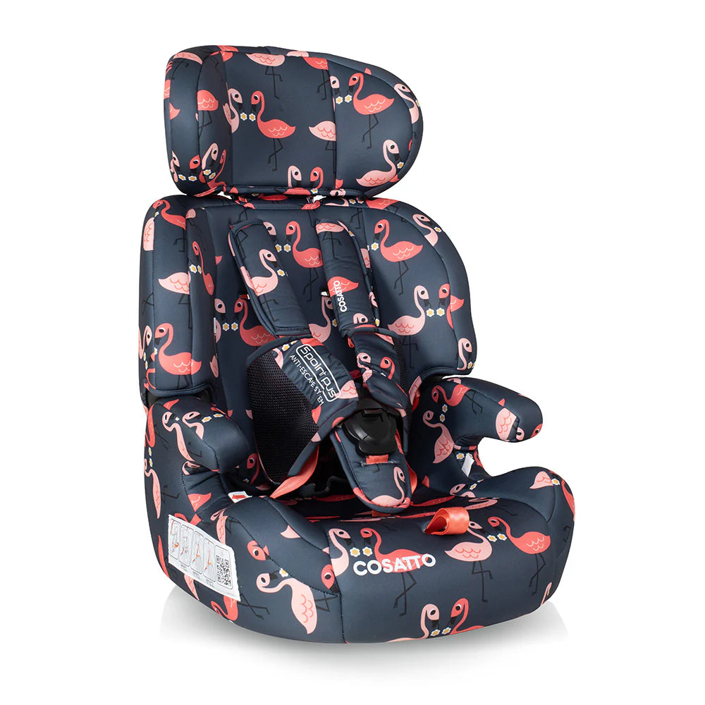 Cosatto Zoomi Group 123 Car Seat Pretty Flamingo