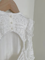 Nunubebe Pearl Premium Lace Romper
