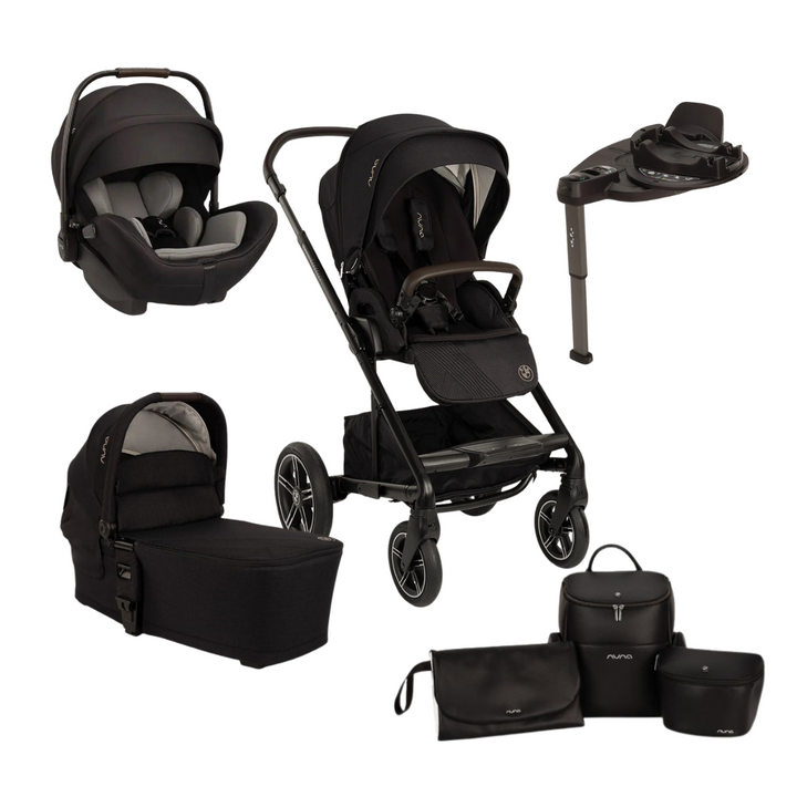 Nuna MIXX Next BMW Collection with ARRA Flex & BASE Curv Bundle - Element