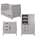 Obaby Stamford Classic 3 Piece Room Set - Warm Grey