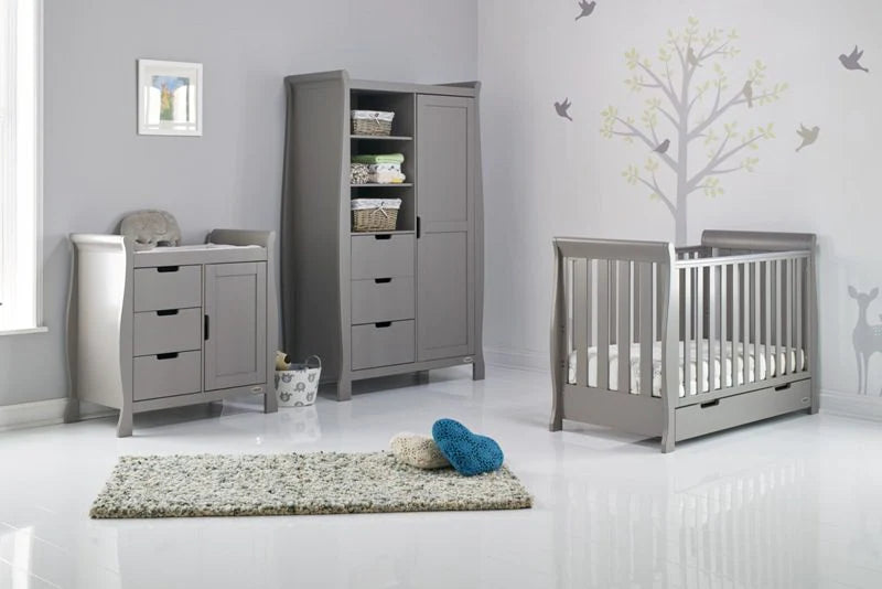 Obaby Stamford Classic 3 Piece Room Set - Warm Grey