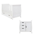 Obaby Stamford Classic 2 Piece Room Set - White