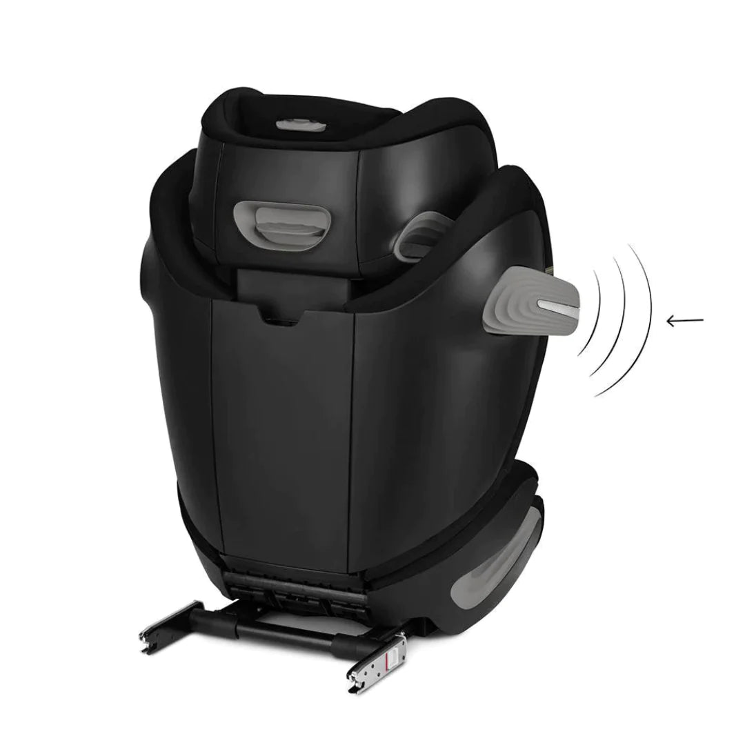 Cybex Solution S2 i-Fix High Back Booster - Moon Black
