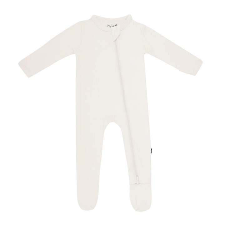 EX DISPLAY Zippered Sleepsuit in Oat 0-3m