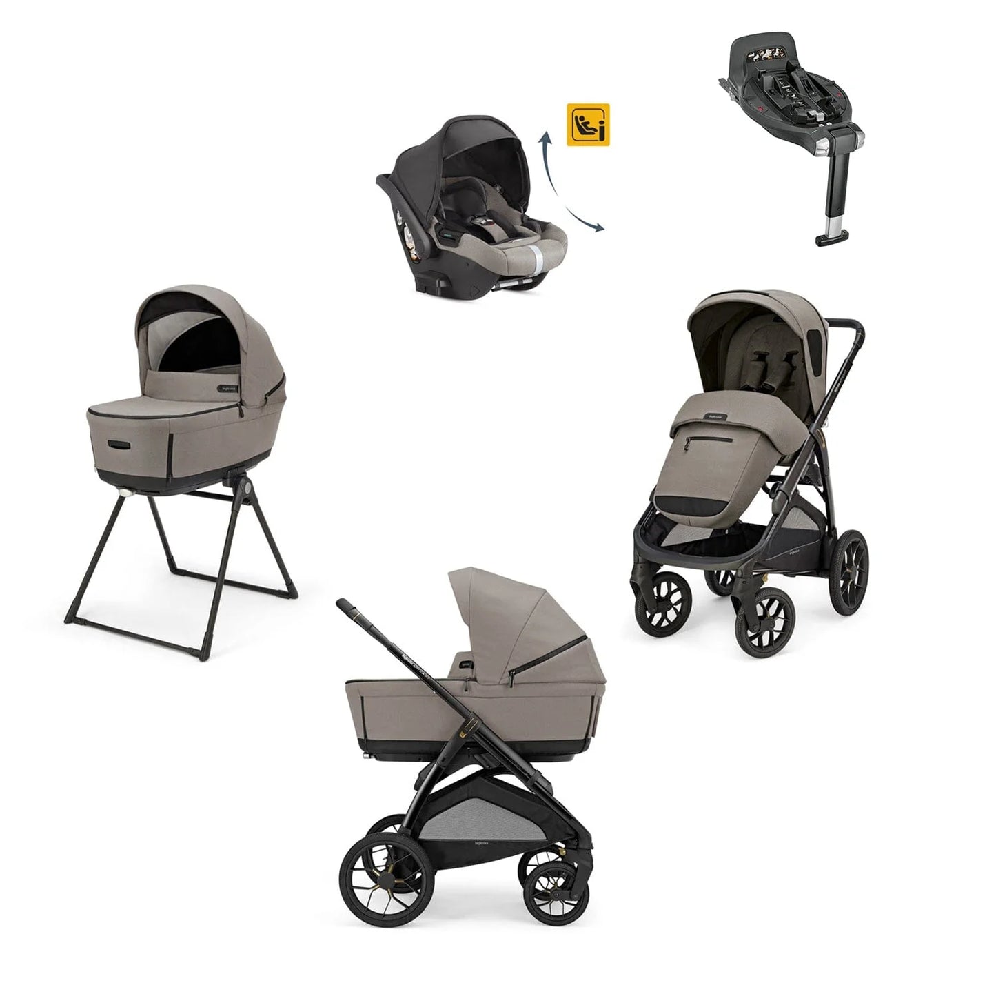 Inglesina Aptica XT Quattro Travel System - Tundra Beige