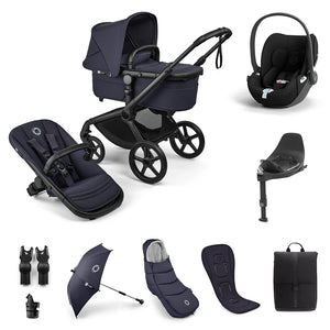 Bugaboo Fox 5 Renew Ultimate Inc Cloud T + 360 Isofix Base Travel System - Deep Indigo