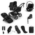 Bugaboo Fox 5 Renew Ultimate Inc Cloud T + 360 Isofix Base Travel System - Heritage Black